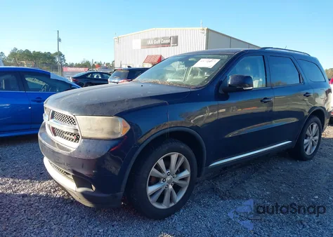 2012 Dodge Durango Crew from USA, damaged, VIN 1C4RDHDGXCC330586